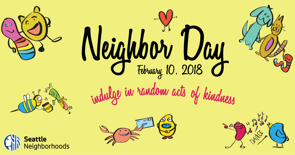 Neighbor Day Neighborhoods seattle.gov
