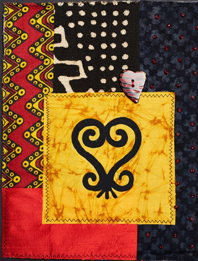 Quilt Artist Brenetta Ward - Sankofa Learn from the Past