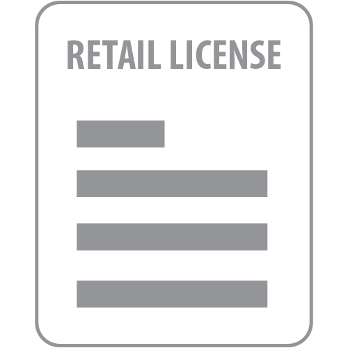 Retail License Only icon