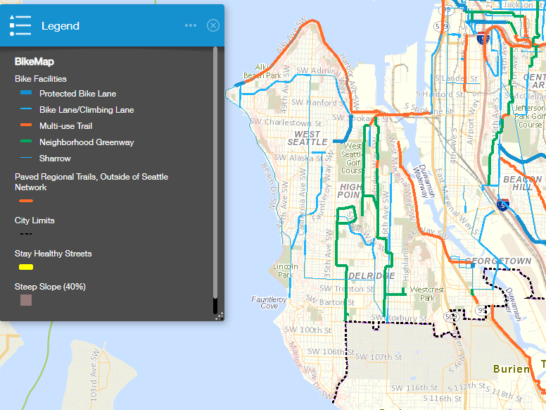 West Seattle and Duwamish Valley Bike and Scoot Resources
