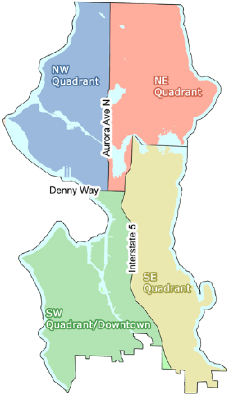 Inspector districts map