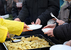 Photo of meals being served