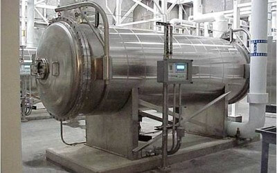 Photo of liquid oxygen stored in tanks