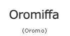 Oromo