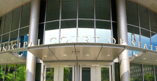Exterior of Seattle Municipal Court Building