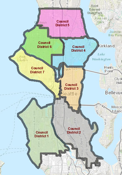 Find Your Council District - CityClerk | seattle.gov