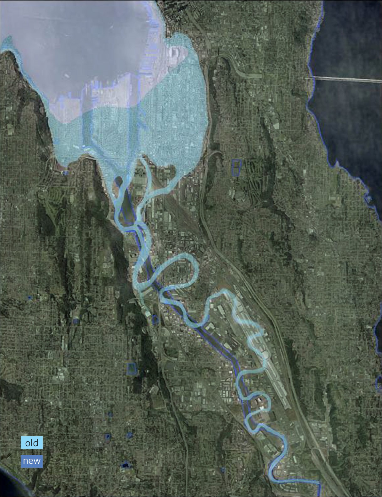 Duwamish River Map