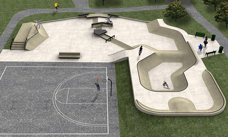 Lake City Skatespot At Virgil Flaim Park Parks Seattle Gov