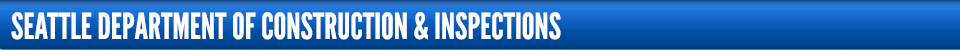 Link to Seattle Department of Construction & Inspections home page