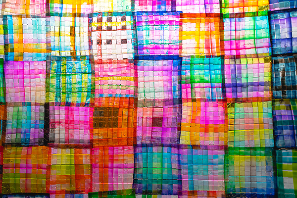 Happy Room — Mosaic Collage and digital indigiqueer: a
