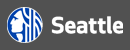 City of Seattle logo icon with white text on a dark background.