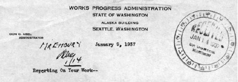 WPA letterhead