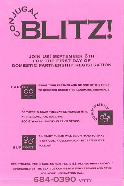 Conjugal Blitz flyer