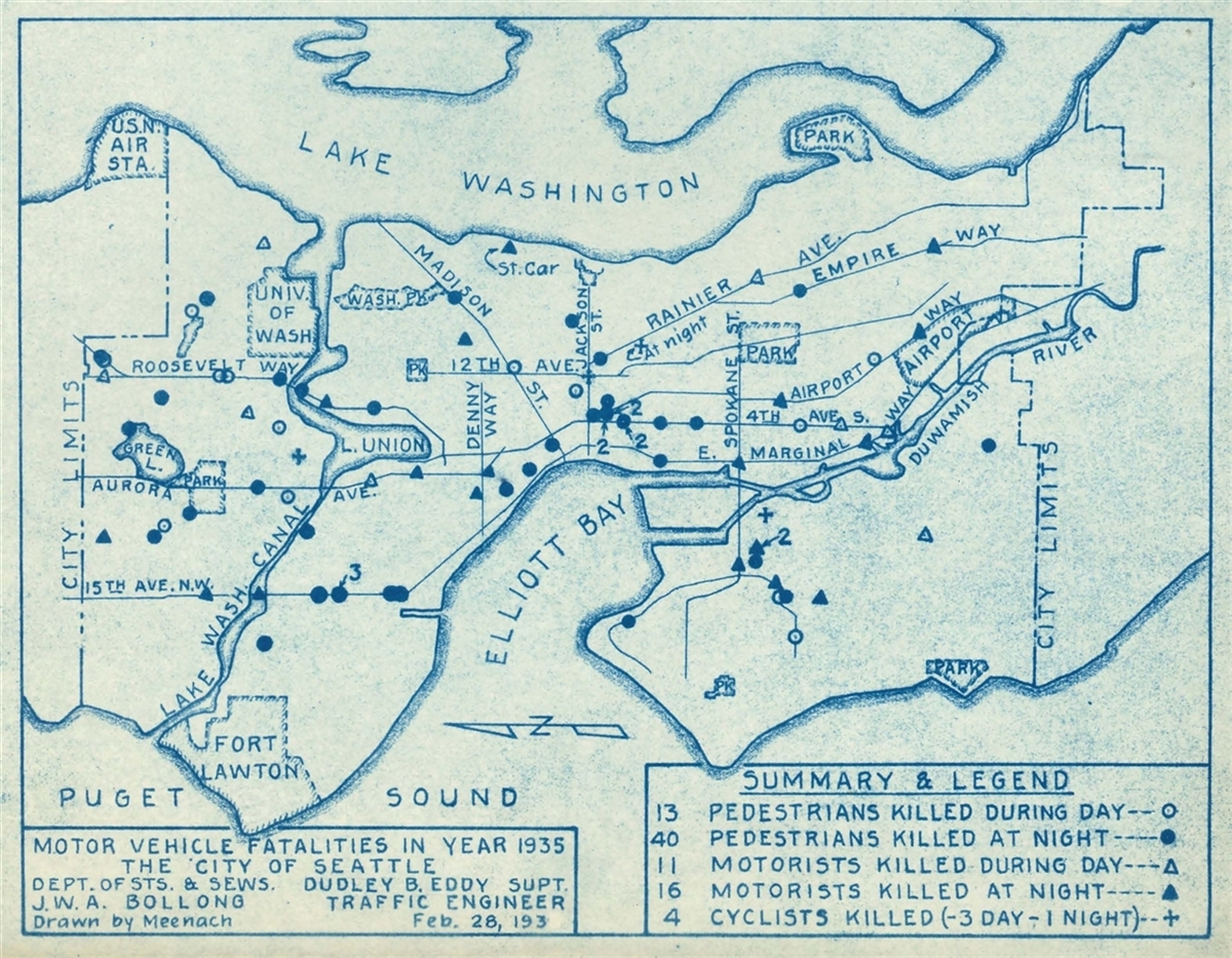 motor vehicle fatality map