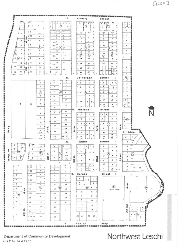 Northwest Leschi map