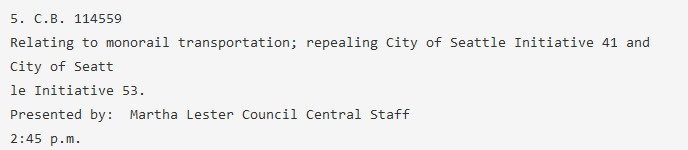 agenda