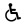 Wheelchair access symbol