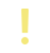 Yellow exclamation mark