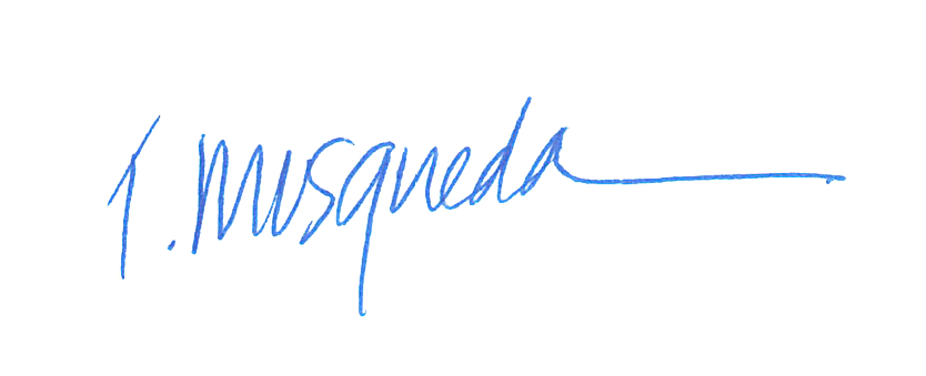 Teresa Mosqueda's signature