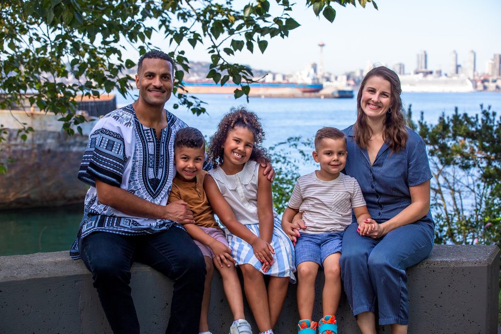 Councilmember Rob Saka with family