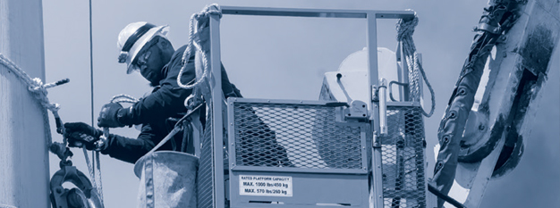 Man working on electrical infrastructure