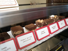 Fudge for sale at the Skagit General Store