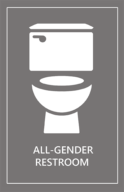 All-Gender Restroom Postcard