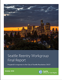 Seattle Re-entry Workgroup Final Report