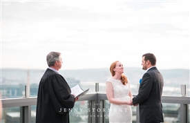 Photograph of Judge marrying couple by Jenny Storment Photography, Getting Married?