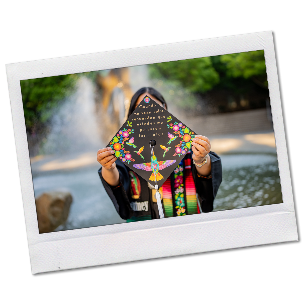 Upward Bound graduation cap