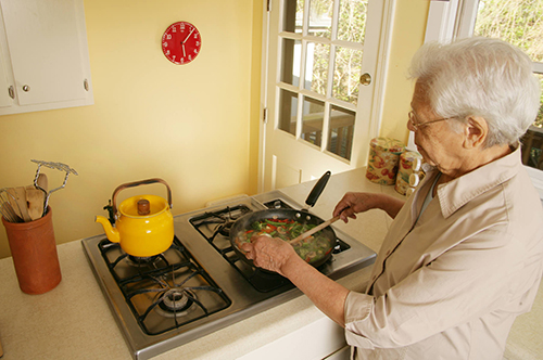 Cooking fire safety