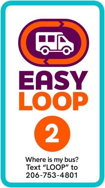 Sign that reads: Easy Loop (stop) 2