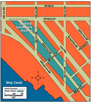 Ballard Boundary Map