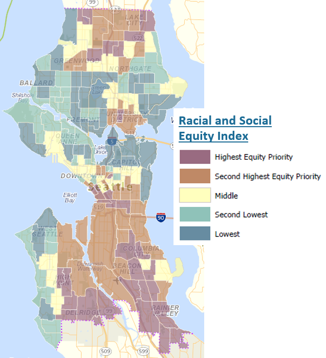 Maps of King County demographics - King County, Washington