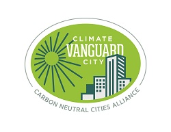 Climate vanguard city logo