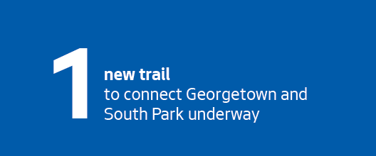 1 new trail to connect Georgetown and South Park underway