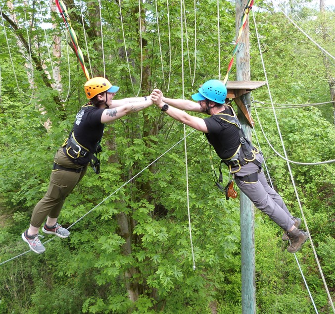 4H Challenge Course at Camp Long - Parks