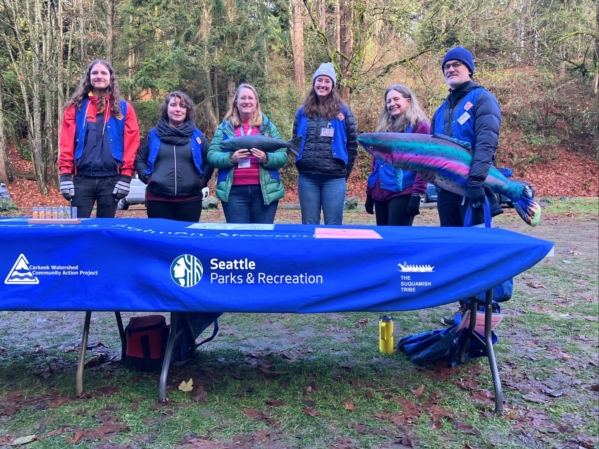 Salmon Stewards volunteers 