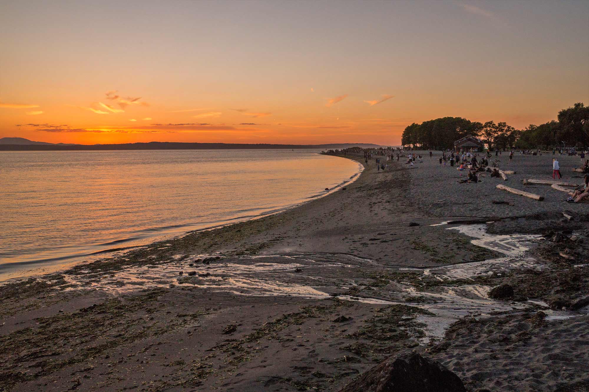 Discovery Park Seattle Sunset