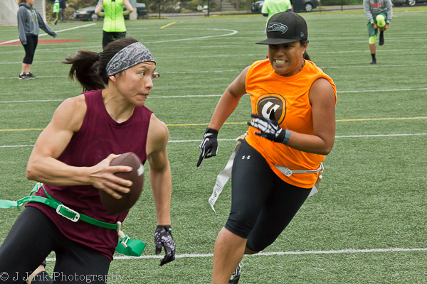 Flag Football - Photos by J. Jirik Photograph