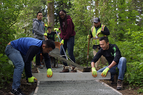 Building a trail