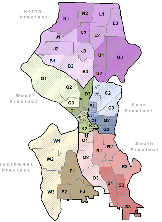 Clickable precinct map