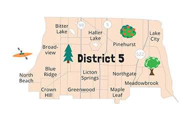 District 5 map