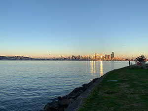 Seattle Alki Sunset 2020