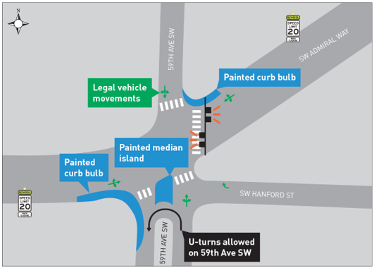 59th Ave SW map