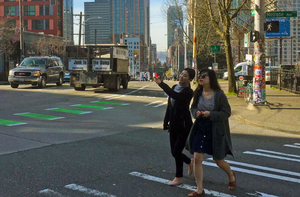 Pike pedestrians