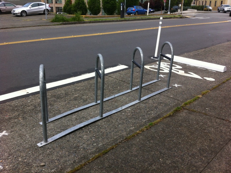 Bike Rack on Boren