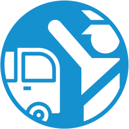 Low bridge access graphic 