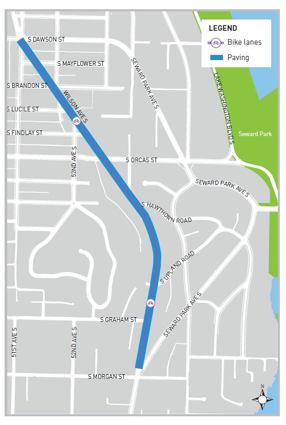 Wilson avenue map