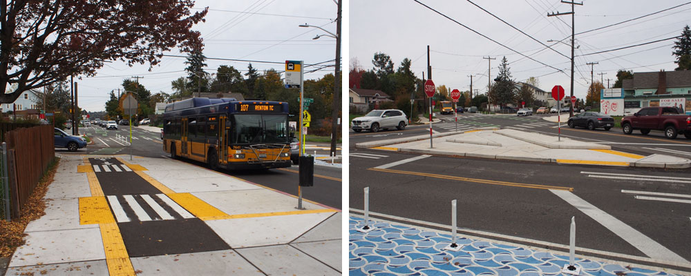  New all-way stop at Renton Ave S and S Roxbury St 